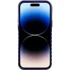 Audi IML Big Logo MagSafe Case für iPhone 14 Pro Max 6,7 Navy Blue Hardcase