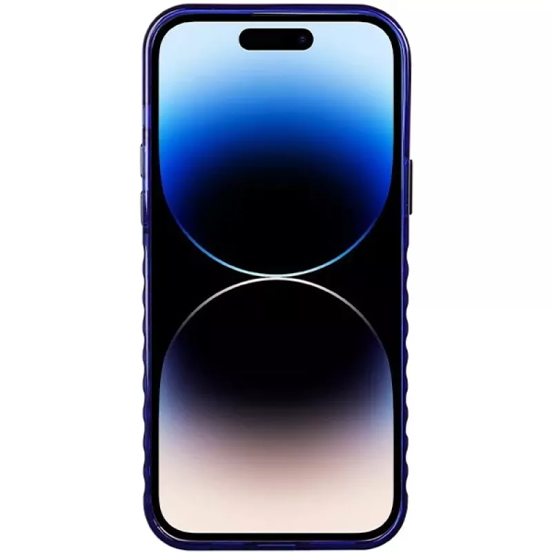 Audi IML Big Logo MagSafe Case für iPhone 14 Pro Max 6,7 Navy Blue Hardcase