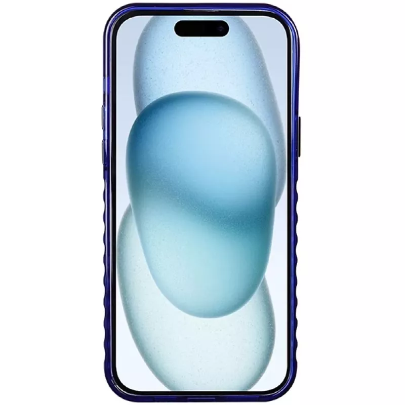 Audi IML Big Logo MagSafe Case für iPhone 15 Plus / 14 Plus 6.7, Navy Blue Hardcase