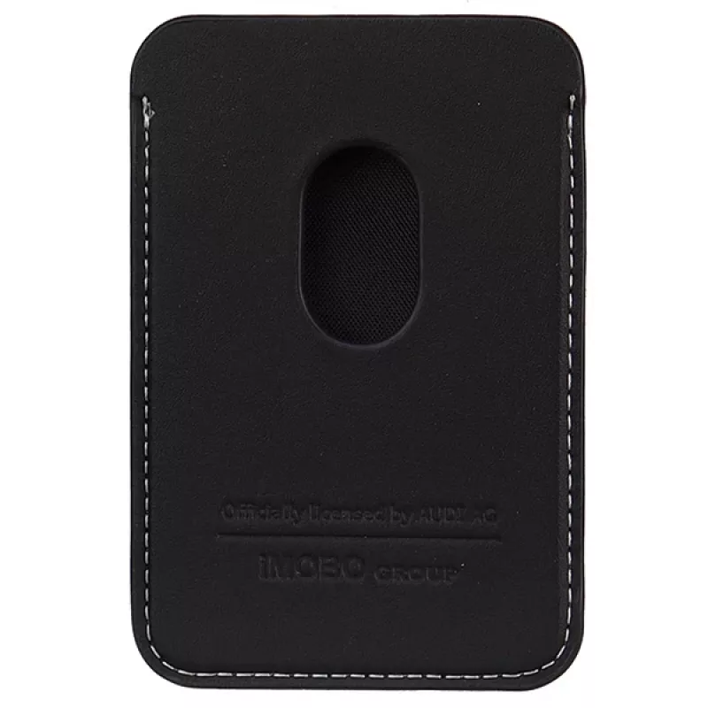 Audi Geldbörse aus Kunstleder mit Kartenfach Schwarz MagSafe AU-MSCH-Q3/D1-BK