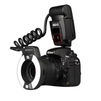 Meike MK-14EXT-N Makro-Ringblitz für Nikon DSLR-Kameras