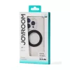 JOYROOM JR-16JL6 Ultra-Dünnes MagSafe Case für iPhone 16 Pro Max mit 360° drehbarem Ringständer - Schwarz