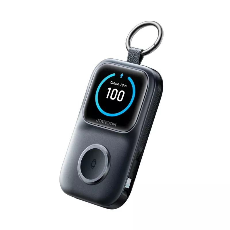Joyroom JR-W19 5000 mAh Wireless Power Bank mit Watch-Ladegerät 5W Schwarz
