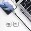 UGREEN USB-C auf USB-C Winkelkabel US334 5A PD 100W 2m Schwarz