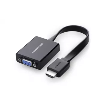 UGREEN HDMI zu VGA Adapter MM103, 25cm, Schwarz