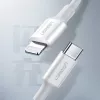 UGREEN US171 USB-C auf Lightning 3A Kabel 0,25m Weiß