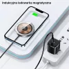 USAMS Magnetisches Wireless-Ladegerät 15W Aluminium Schwarz US-CD183