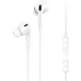 USAMS EP-41 Kabelgebundene In-Ear Stereo Kopfhörer mit Mikrofon, 3,5 mm Klinke, Weiß