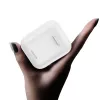 USAMS LU Series True Wireless Stereo Bluetooth 5.0 Ohrhörer mit Ladecase, Weiß, BHULU01 (US-LU001)