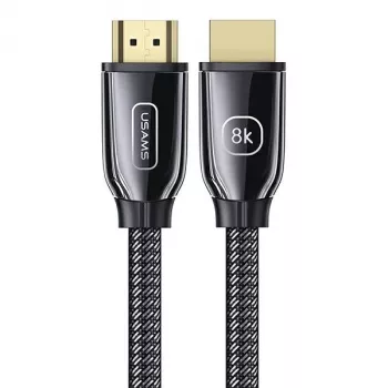 USAMS HDMI 2.1 Kabel 3m Ultra HD 8K 48Gbps Schwarz SJ498HD01