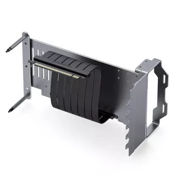 Jonsbo A50 Vertikales GPU-Montagekit, PCIe 5.0 Riser-Kabel 175 mm, Grau (A50 GRAY)