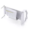 Jonsbo A50 Vertical GPU Mount Kit, PCIe 5.0 Riser Cable 175mm - White