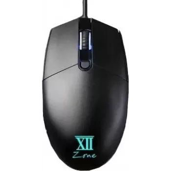 REMAX XII-V3500 Gaming Maus mit 7 Farbwechsel, Schwarz, Kabelgebunden USB Optisch, 6 Tasten, 800-2400 DPI