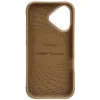 Nimmy Tygrys MagSafe Case für iPhone 16 Hellbraun