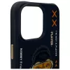 Nimmy Cool&Cute 2.0 Monkey Case für Apple iPhone 15 Pro 6,1 inch Schwarz