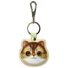Nimmy 3-in-1 Handytasche, Geldbörse & Locator-Etui Set - Khaki - Big Eyed Pet 2.0 Cat