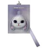 Nimmy 3-in-1 Handytasche, Geldbörse & Locator-Etui Set - Lila Big Eyed Pet 2.0 Rabbit