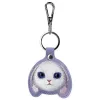 Nimmy 3-in-1 Handytasche, Geldbörse & Locator-Etui Set - Lila Big Eyed Pet 2.0 Rabbit