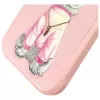 Nimmy Case für iPhone 16 Pro 6,3 inch Pink Glasses Cool Cat