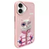 Nimmy Cool&Cute 2.0 Cat Back Cover für Apple iPhone 16 6,1 inch Pink