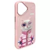 Nimmy Cool&Cute 2.0 Cat Back Cover für Apple iPhone 16 6,1 inch Pink