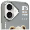 Nimmy Cool&Cute 2.0 Bear Case für Apple iPhone 16 6,1 inch Grau