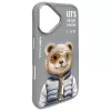 Nimmy Cool&Cute 2.0 Bear Case für Apple iPhone 16 6,1 inch Grau