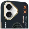Nimmy Cool&Cute 2.0 Monkey Back Cover für Apple iPhone 16 6,1 inch - Schwarz