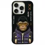 Nimmy Cool&Cute 2.0 Monkey Case für iPhone 16 Pro Max 6,9 inch Schwarz