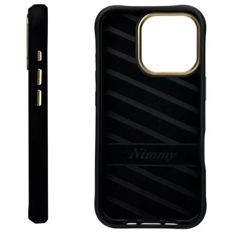 Nimmy Cool&Cute 2.0 Monkey Case für iPhone 16 Pro Max 6,9 inch Schwarz