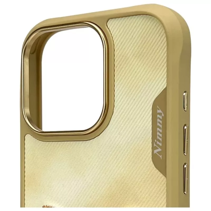 Nimmy Big Eyed Pet 2.0 Cat Case für Apple iPhone 16 Pro Max 6,9 inch - Khaki
