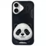 Nimmy Big Eyed Pet 2.0 Panda Case für Apple iPhone 16 6.1 Schwarz