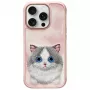 Nimmy Big Eyed Pet 2.0 Cat Case für Apple iPhone 16 Pro Max 6,9 inch - Pink