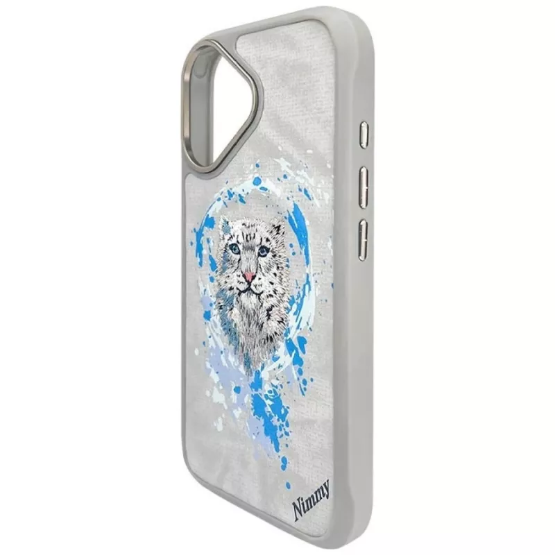 Nimmy Pantera MagSafe Case für Apple iPhone 16 - Hellgrau