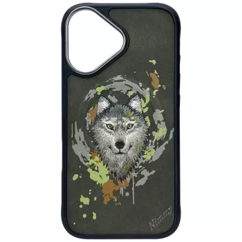 Nimmy Wilk MagSafe Case für iPhone 16 Dunkelgrau
