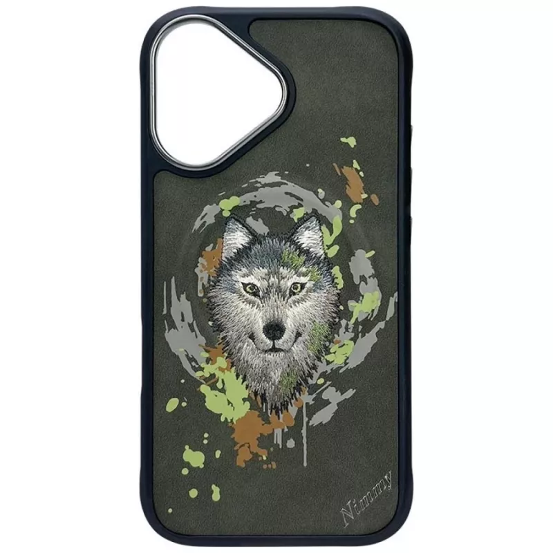 Nimmy Wilk MagSafe Case für iPhone 16 Dunkelgrau