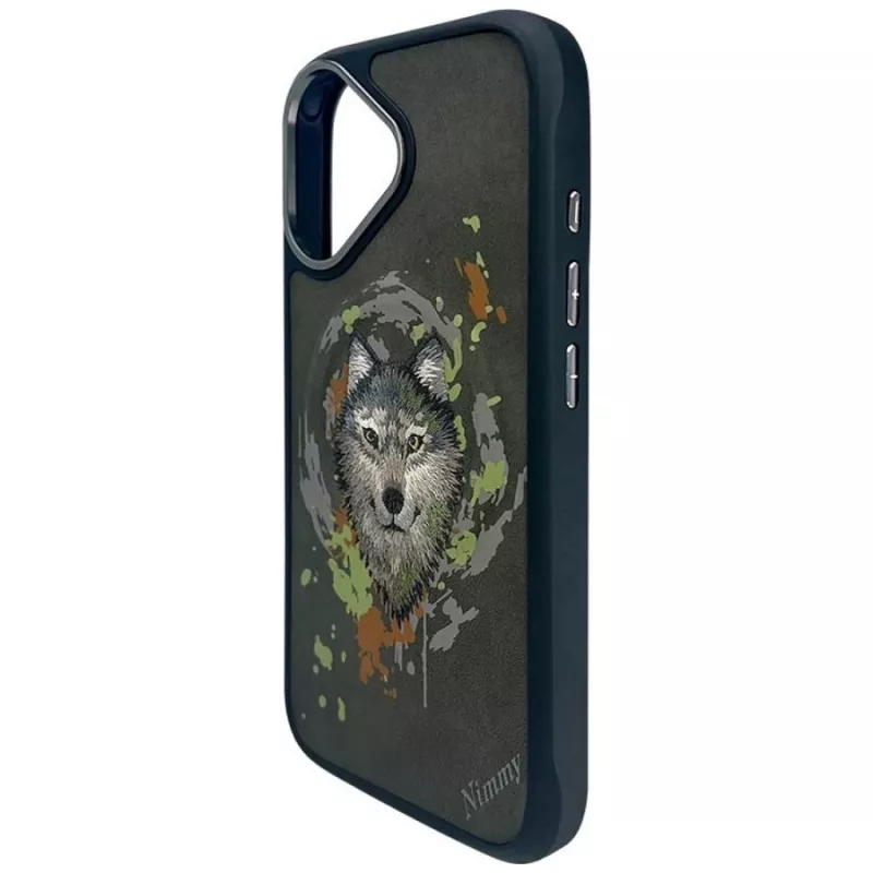 Nimmy Wilk MagSafe Case für iPhone 16 Dunkelgrau