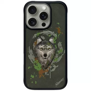 Nimmy Wilk MagSafe Case für Apple iPhone 16 Pro Dunkelgrau