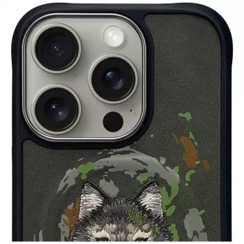 Nimmy Wilk MagSafe Case für Apple iPhone 16 Pro Dunkelgrau