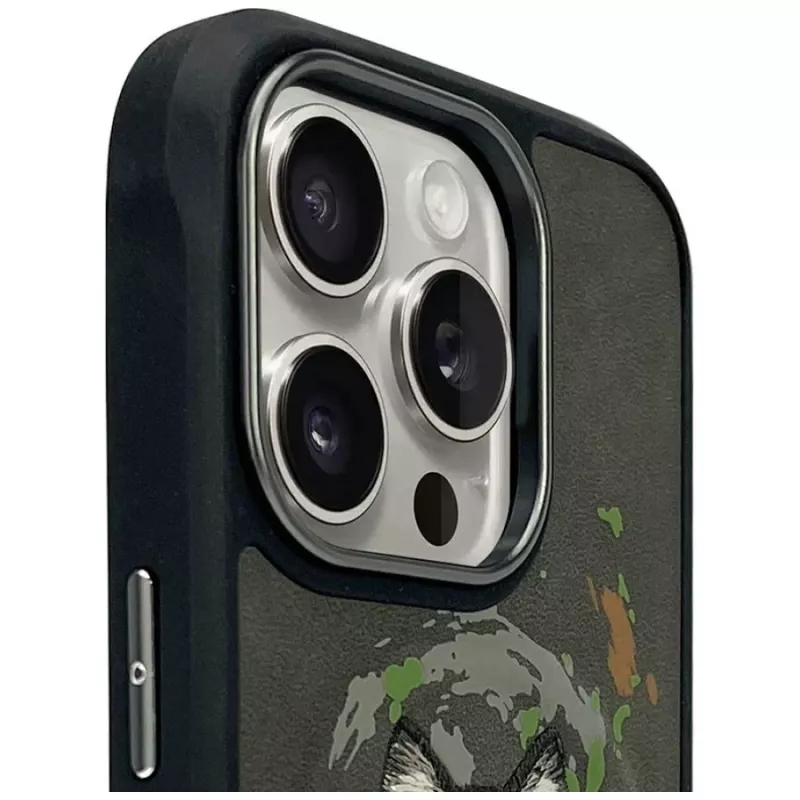 Nimmy Wilk MagSafe Case für Apple iPhone 16 Pro Dunkelgrau