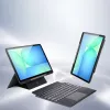 Dux Ducis DK Series Tastaturhülle für Samsung Galaxy Tab S10 FE+ (Plus) mit Hintergrundbeleuchtung - Schwarz
