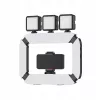 Ulanzi U200 LED-Videoleuchte mit Smartphone-Halterung - Bi-Color 2500K-8500K