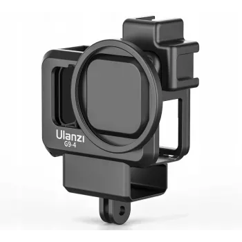 Ulanzi SB6049 Rahmenhalterung + Mikrofonadapter + Filterset für GoPro HERO 9/10 Black