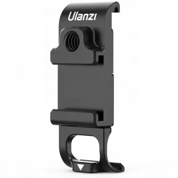 Ulanzi G9-6 Akku-Seitendeckel mit Kaltgeräteschuh und 1/4 inch-Gewinde für GoPro Hero 9/10/11/12 Schwarz