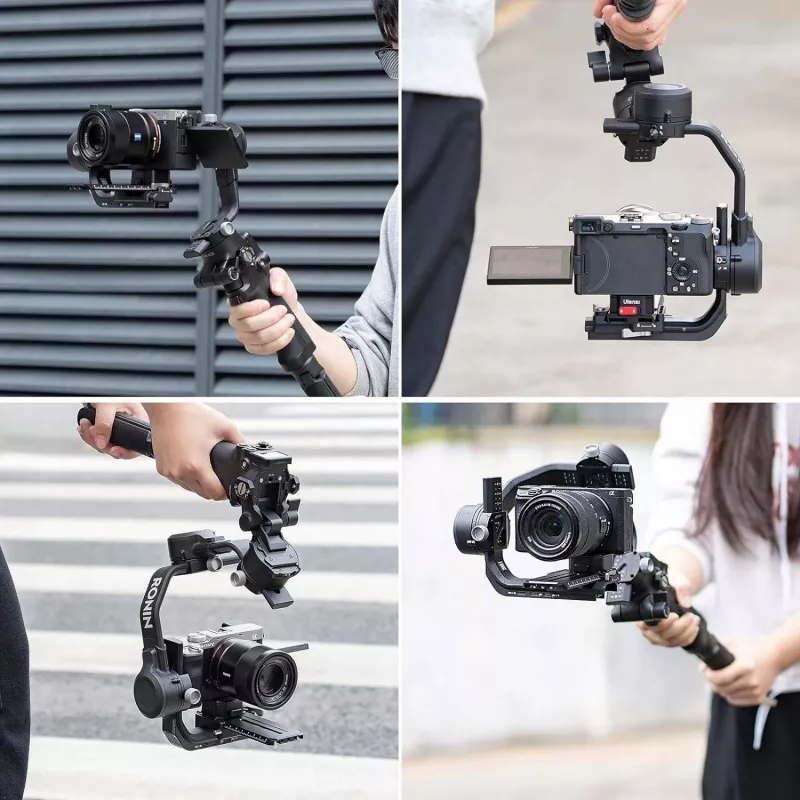 Ulanzi R085 Schnellwechselplatte mit Skala für DJI Ronin RS 2 / RSC 2