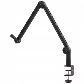 Ulanzi LS25 Tisch-C-Klemme Studiohalterung für Kamera, Mikrofon, LED-Licht, Schwarz