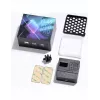Ulanzi VL49 RGB Pro LED Video Light 60 LEDs 2500mAh mit Magnetbefestigung und Wabengitter