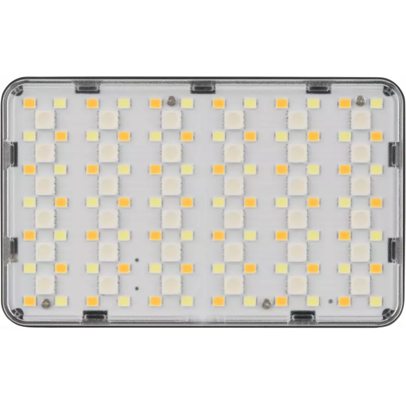 Yongnuo YN120 RGB LED Videoleuchte, Bi-Color 2500K-9900K, 12W, eingebauter Akku, USB-C
