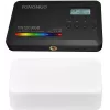 Yongnuo YN120 RGB LED Videoleuchte, Bi-Color 2500K-9900K, 12W, eingebauter Akku, USB-C