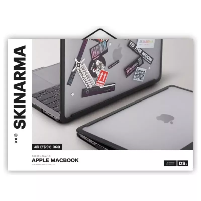 Skinarma Henko Hard Case für MacBook Air 13 Zoll (2018-2020) - Frost Clear